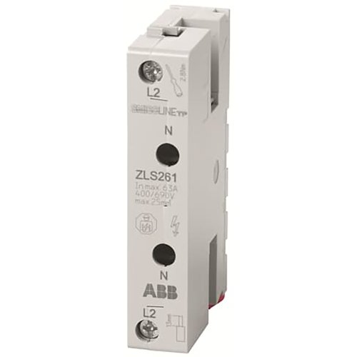ABB Componenten Voedingsblok met afdekplaat L2,N max 63A - 2ccc451897f0001 - 20112044