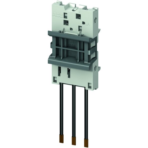 ABB Componenten Adapterplaat, voor MS132 Push-In 3 fase, onder gevoed Smissline - 2ccf182550r0001 - 20112256