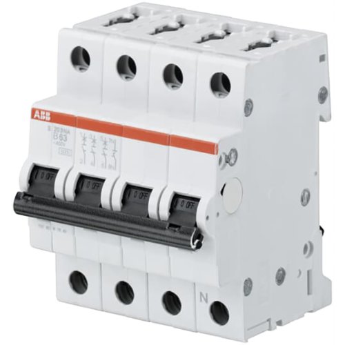 ABB automaat 3p+n b25 6ka S203-B25NA - 2cdc021013s0013 - 8024860