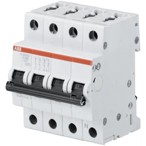 ABB Componenten 6 kA Automaat 3p+N Z kar 32A - 2cdc021016s0013 - 20114927