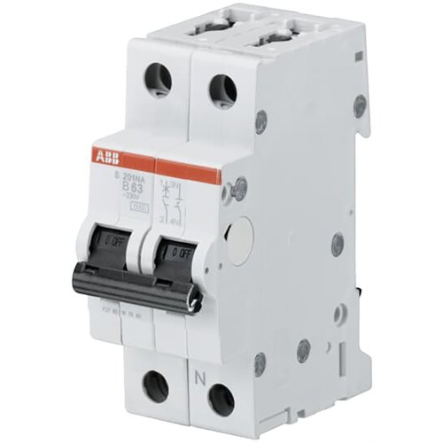 ABB Componenten 6 kA Automaat 1p+N B kar 50A - 2cdc021018s0013 - 20114637