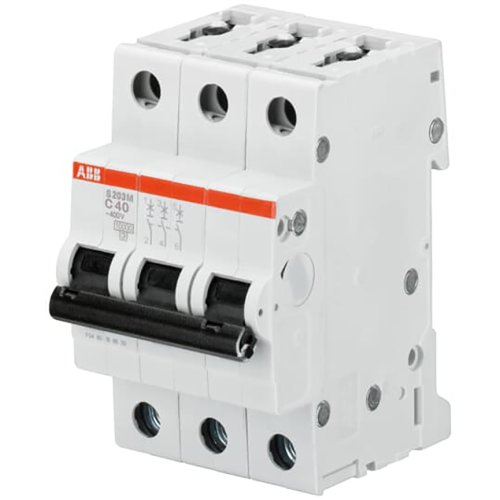ABB Componenten Installatieautomaat 10A, 10kA, 3 polig, D kar. - 2cdc021023s0013 - 20115849