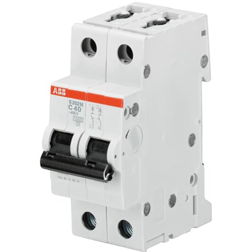 ABB Componenten 10 kA Automaat 2 polig C kar 1A - 2cdc021024s0013 - 20115504
