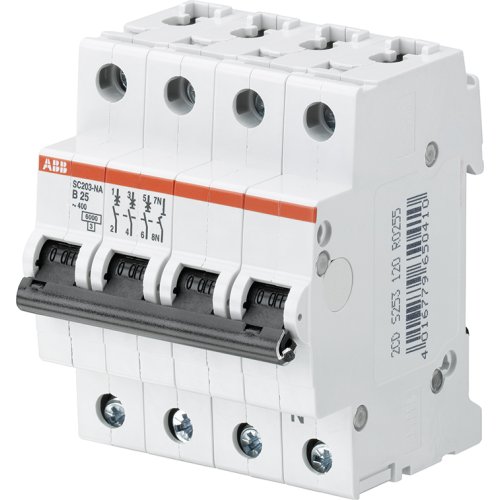 ABB automaat 3p+n b20 6ka SC 203 B20 NA - 2cdc021025s0014 - 8024896