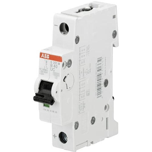 ABB Componenten Installatieautomaat voor hogere (gelijk)spanningen 1polig, 25A 230VAC, - 2cdc021031s0011 - 20115150