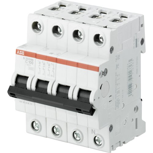 ABB automaat 3p+n b100 6ka S 203 B100 NA - 2cdc021063s0014 - 11008786