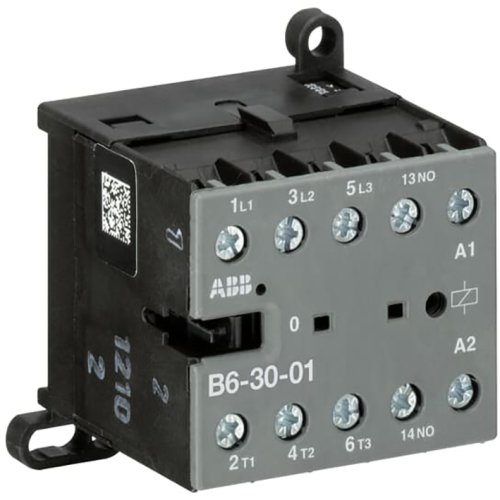 ABB Componenten Mini magneetsch. 4kW 400Vac 3polig spoelcode (8..0) Hulpcontact 1NC - 2cdc211001s0012 - 20127494