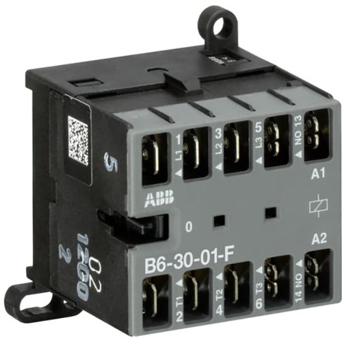 ABB Componenten Mini magneetsch. 4kW 400Vac 3polig spoelcode (0..1) Hulpcontact 1NC - 2cdc211002s0012 - 20127500