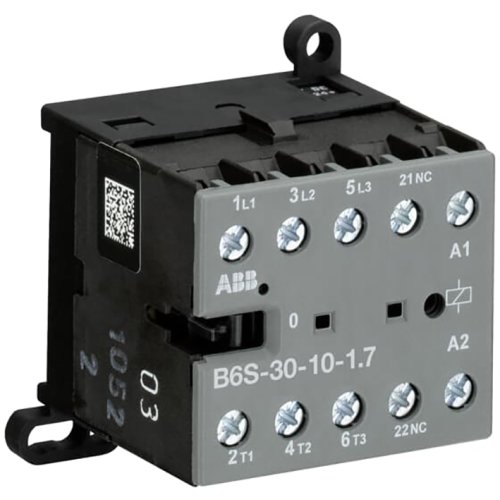 ABB Componenten Mini magneetsch. 4kW 400Vac 3polig spoelcode (7..1) Hulpcontact 1NO - 2cdc211004s0012 - 20127571
