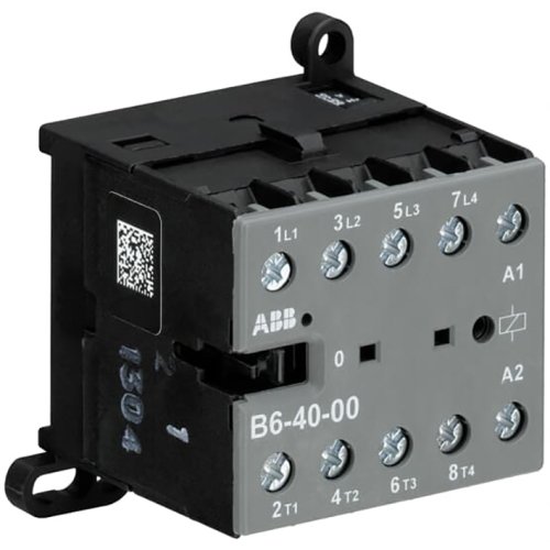ABB Componenten Mini magneetsch. 4kW 400Vac 4polig spoelcode (8..4) Hulpcontact 0NO +  - 2cdc211006s0014 - 20127519