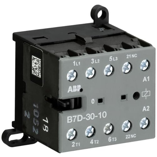 ABB Componenten Mini magneetsch. 5,5kW 400Vac 3polig spoelcode (0..1) Hulpcontact 1NO  - 2cdc211008s0012 - 20127710