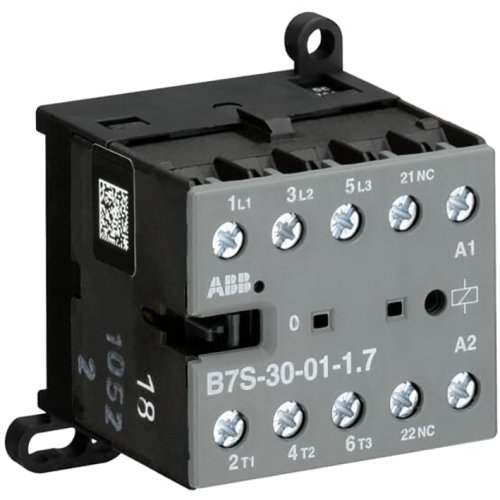 ABB Componenten Mini magneetsch. 5,5kW 400Vac 3polig spoelcode (7..1) Hulpcontact 1NC - 2cdc211009s0012 - 20127672