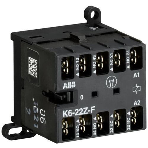 ABB Componenten Mini hulp magneetschakelaar spoelcode (0..1) 2NO + 2NC Faston aansluit - 2cdc211034s0011 - 20127403