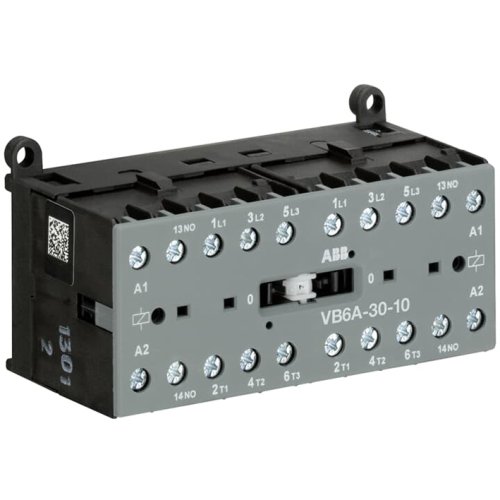 ABB Componenten Mini omkeermagneetsch. 4kW 400Vac 3polig spoelcode (0..1) Hulpcontact  - 2cdc211037s0011 - 20127551