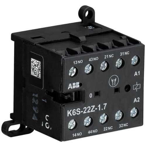 ABB Componenten Mini hulp magneetschakelaar spoelcode (7..1) 2NO + 2NC - 2cdc211043s0014 - 20127427
