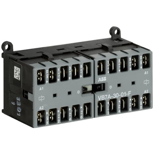 ABB Componenten Mini omkeer contactor VB7 serie 3P, 1NC, faston, 24V, veiligheidsblokk - 2cdc211067s0014 - 20127663