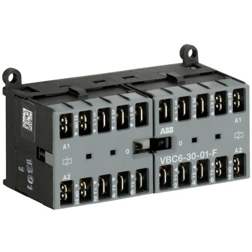 ABB Componenten Mini omkeermagneetsch. 4kW 400Vac 3polig spoelcode (0..1) Hulpcontact  - 2cdc211073s0014 - 20127602
