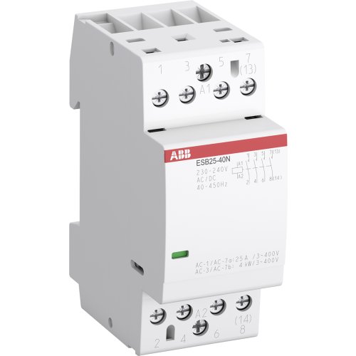 ABB magneetschakelaar 24v 4no 25a esb25-40n-01 - 2cdc221007v0017 - 11006848