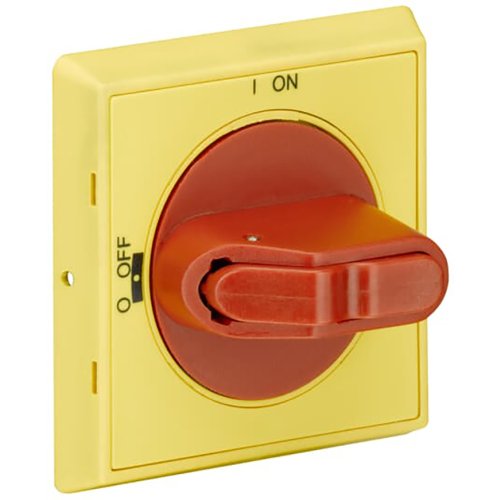ABB Componenten Bedieningsknop, red/yellow, IP65 vergrendelbaar (te overbr.) tbv MS 11 - 2cdc241002s0011 - 20091947