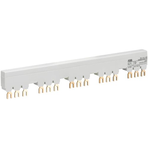 ABB Componenten verzamelrail voor 5 MS116 /MS132 met 1 HK/SK, Ie=100A met 1 hulpcontac - 2cdc241011s0010 - 20091943