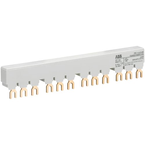 ABB Componenten verzamelrail voor 4 MS116/MS132, Ie=65A zonder hulpcontact - 2cdc241016s0010 - 20091911