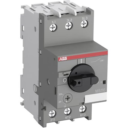 ABB Componenten Motorbeveiligingsschakelaar Range: 25-32A - 2cdc241017v0017 - 20091964