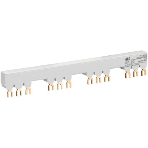 ABB Componenten verzamelrail voor 4 MS116/MS132 met 2 HK/SK, Ie=65A met 2 hulpcontacte - 2cdc241018s0010 - 20091919
