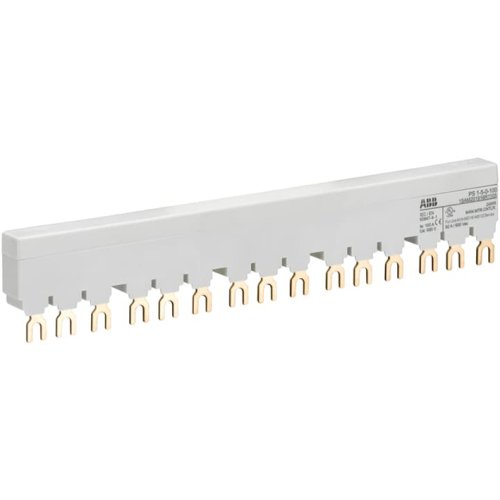 ABB Componenten verzamelrail voor 5 MS116/MS132, Ie=100A zonder hulpcontact - 2cdc241022s0010 - 20091940