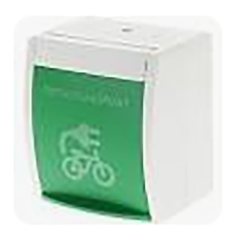 ABB Busch-Jaeger wcd ra kv fietsoplaadpunt groen - 2cka002083a0849 - 20090228