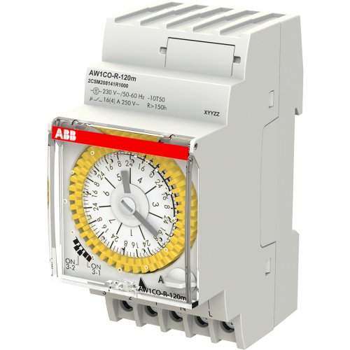 ABB Componenten Analoge Timer wekelijks 1 kanaal 1 w met gangreserve - 2csm208141r1000 b - 20124382