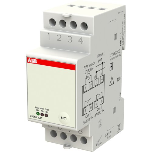 ABB Componenten Uitbreiding voor DY365 2 kanaals - 2csm221191r1000 b - 20124405