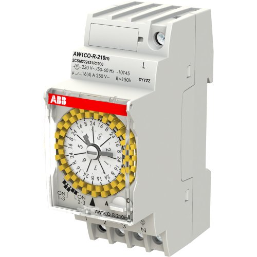 ABB Componenten Analoge Timer wekelijks 1 kanaal 1 w met gangreserve - 2csm222431r1000 b - 20124408