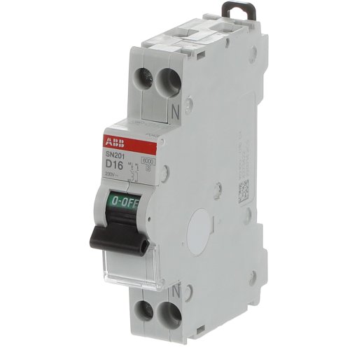 ABB automaat 1p+n d16 6ka SN201-D16 - 2css255101r0161 b - 8020548