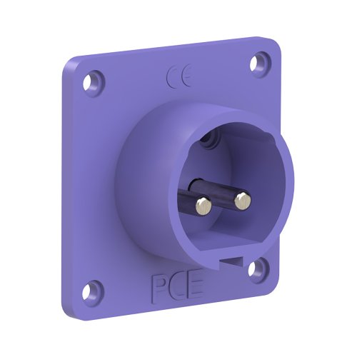 PCE CEE inbouw tcd recht 16A 2p 24V paars IP44 Twist toestel flens 70x70mm - 2d1d13bdcd5845f5f32dd493b8836dd7 - 20158330