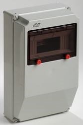 IDE kunststof kast 12mod. 504x297x177mm 1712GM - 3009987 - 3009987