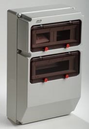 IDE kunststof kast 24mod. 504x297x177mm 1724GM - 3009988 - 3009988