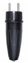 MERTEN vol rubber stekker zwaar 123551 - 3010355 - 3010355