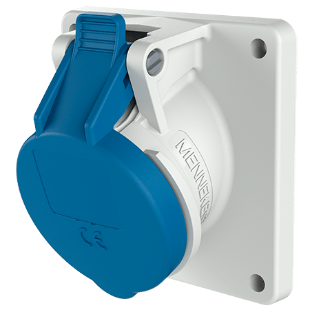 Mennekes Inb.WCD 16A 3P 6H 230V IP44 schuin - 3036 - 20021677