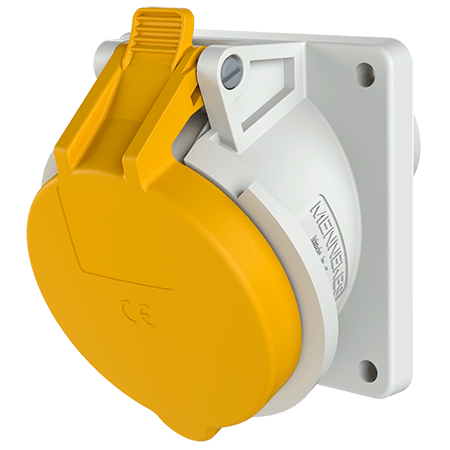 Mennekes Inb.WCD 32A 3P 4H 110V IP44 schuin - 3110 2 - 20021697