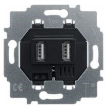 B&J usb netvoedingssokkel 2x700ma inb 6472 U - 3135257 - 3135257