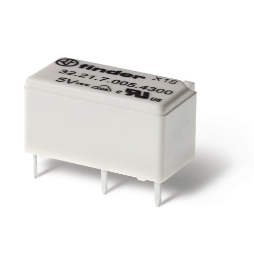 Finder FIN RELAIS 1M 6A  5VDC S. - 3221 4300 - 20006307