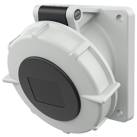 Mennekes Inb.WCD 32A 4P 7H 500V IP67 schuin - 3256 - 20021742