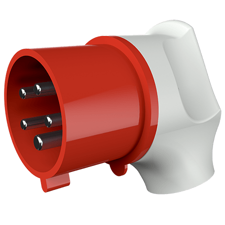 Mennekes Haakse contactstop 32A 5P 6H 400V IP44 - 3266 - 20021743