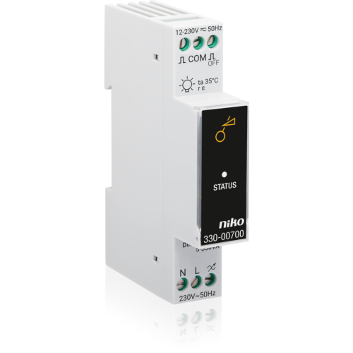 Niko Universele modulaire dimmer met CAB-ontstoring 5 &ndash; 350 W - 330 00700 image - 20055692