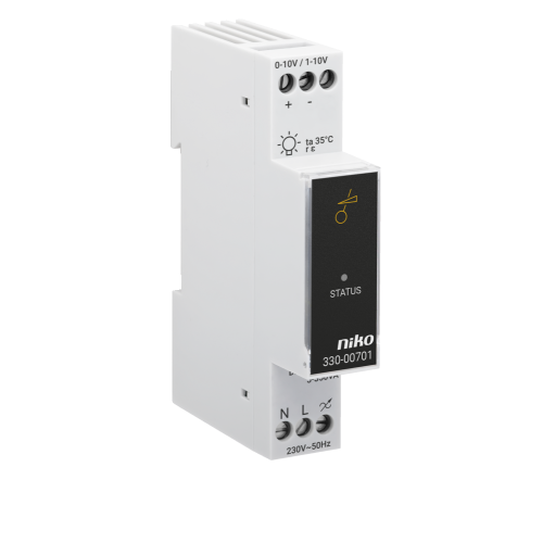 Niko Universele modulaire dimmer CAB-ontstoring 5 &ndash; 350 W analoog - 330 00701 foto - 20055693
