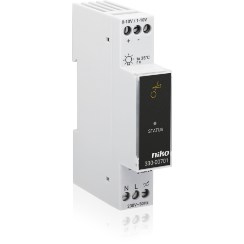 Niko Universele modulaire dimmer CAB-ontstoring 5 &ndash; 350 W analoog - 330 00701 image - 20055693