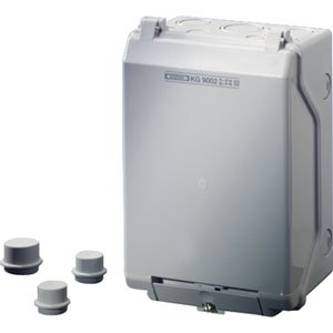 Hensel Lege behuizing IP66. inb. afm. 133x205x95 mm. Ondoorzichtig klapdeksel - 33001001 etim internet - 20010763