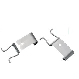 ZALUX rvs clip tbv waterdicht armatuur type pep/pem - 335500090 - 20005487