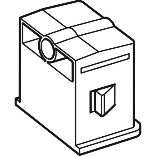 Legrand Beschermkap U50 U55 U60 kunststof geel. Bescherming voor steuneinde. - 348575 legrand 600 - 20038967