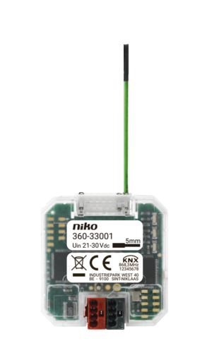 Niko Draadloze mediakoppelaar, KNX&reg; - 360 33001 foto - 20055702